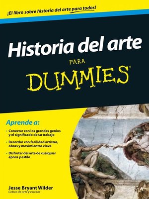 cover image of Historia del arte para Dummies